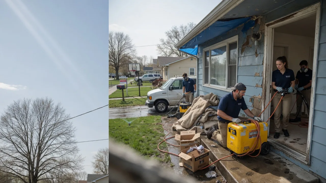 Basement Flood Cleanup in Canistota, SD near me